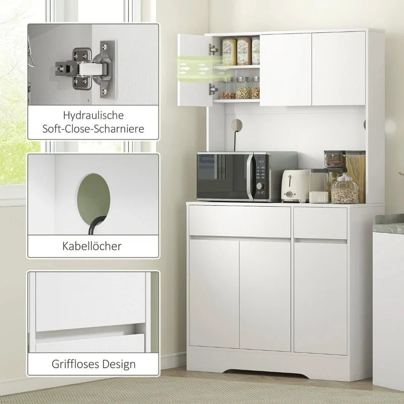 Küchenschrank 180cm Küchenregal