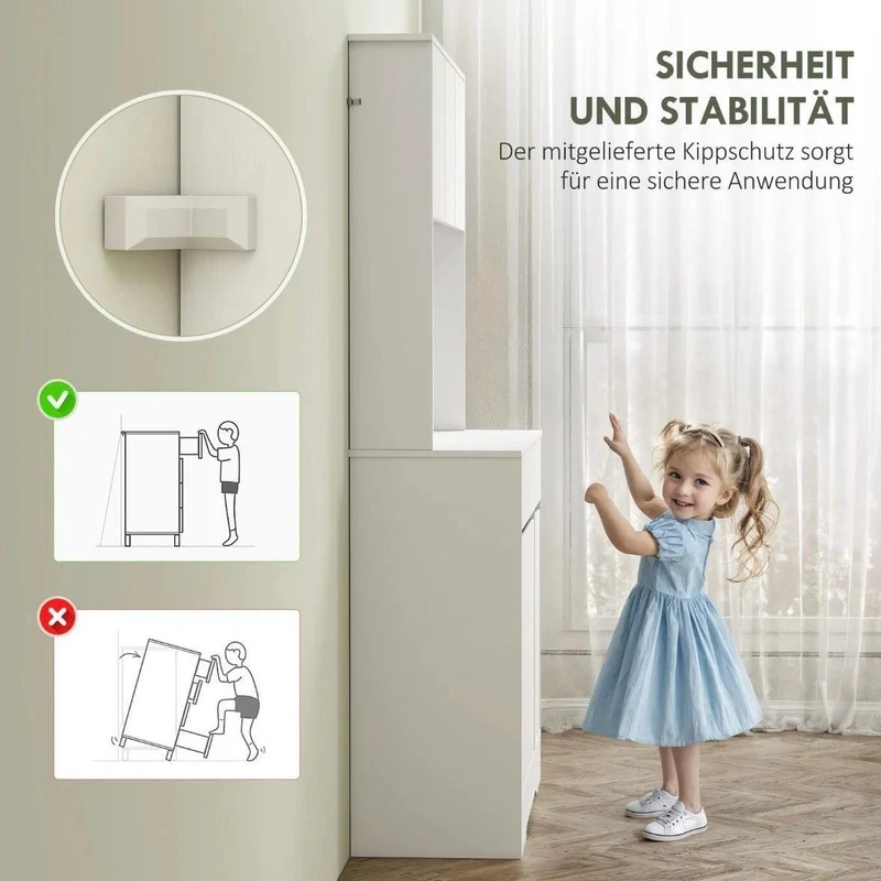 Küchenschrank 180cm Küchenregal