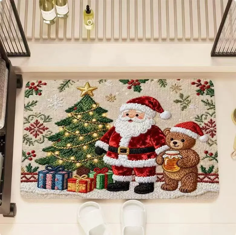 Weihnachtlich dekorative Matte