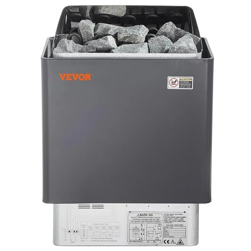 Saunaofen 6kW mit Steuerung