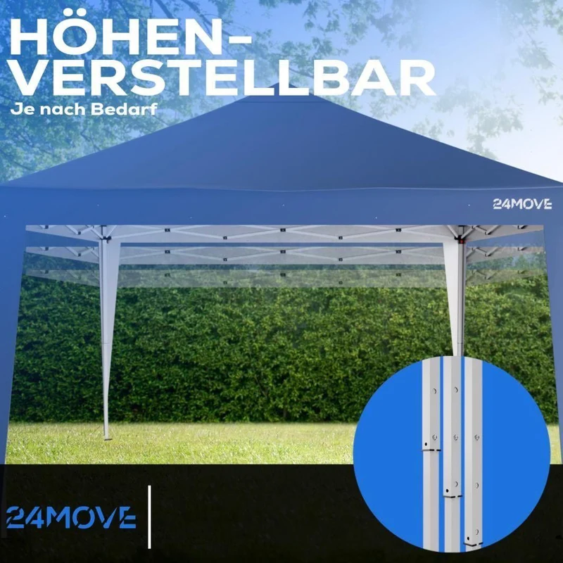 Pavillon 3x3m Überdachung Zelt