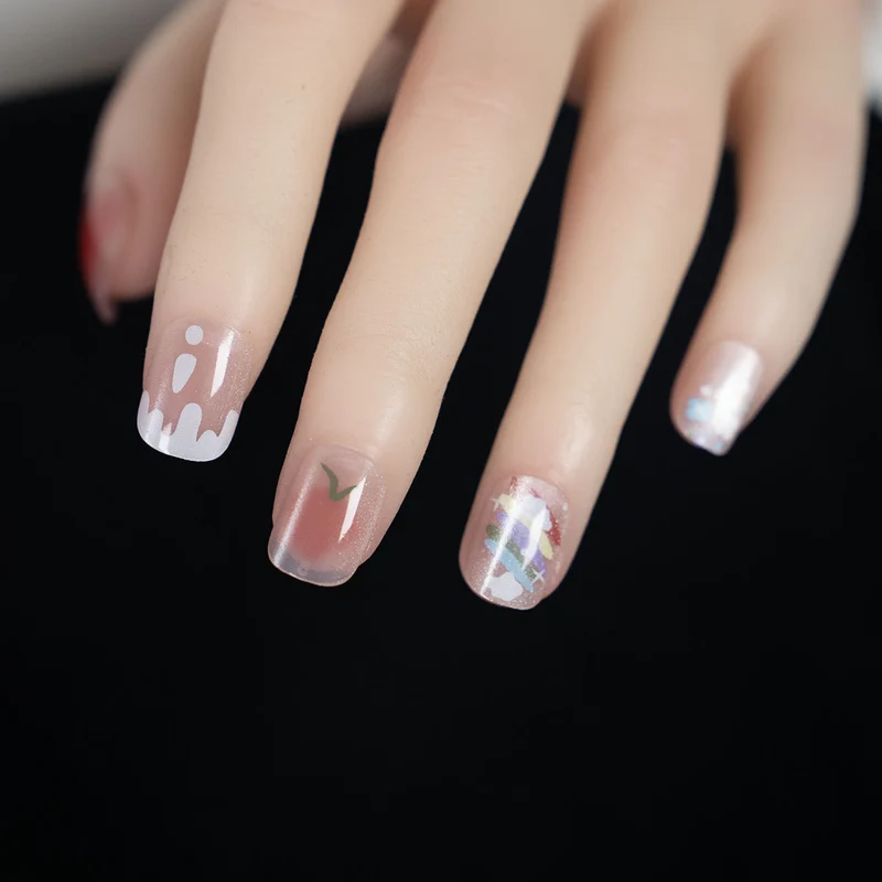 Blumen Design Press-On Nägel