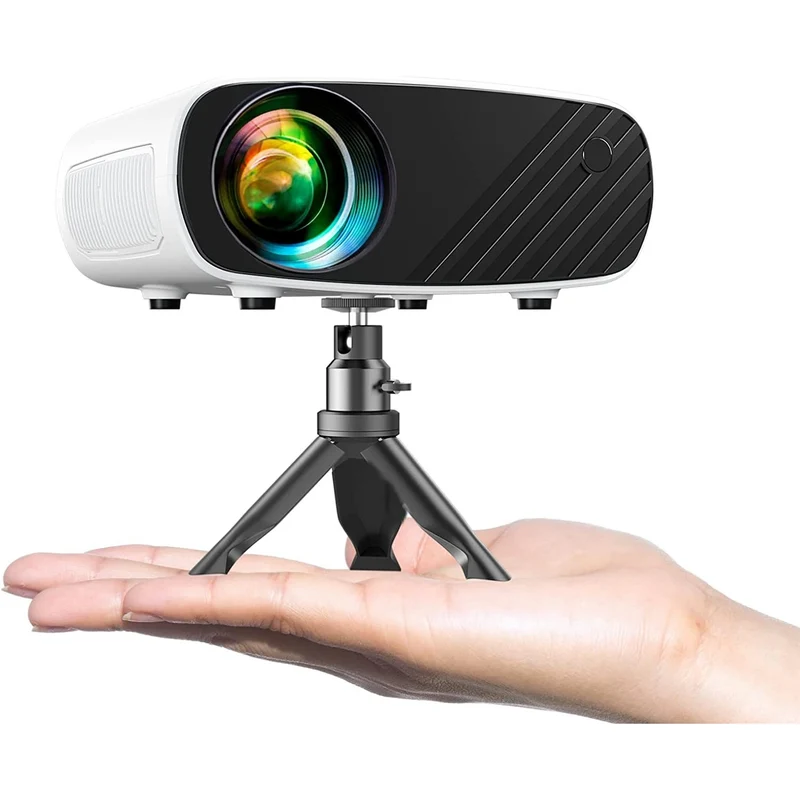 Now you can take the cinema experience wherever you go with this mini projector