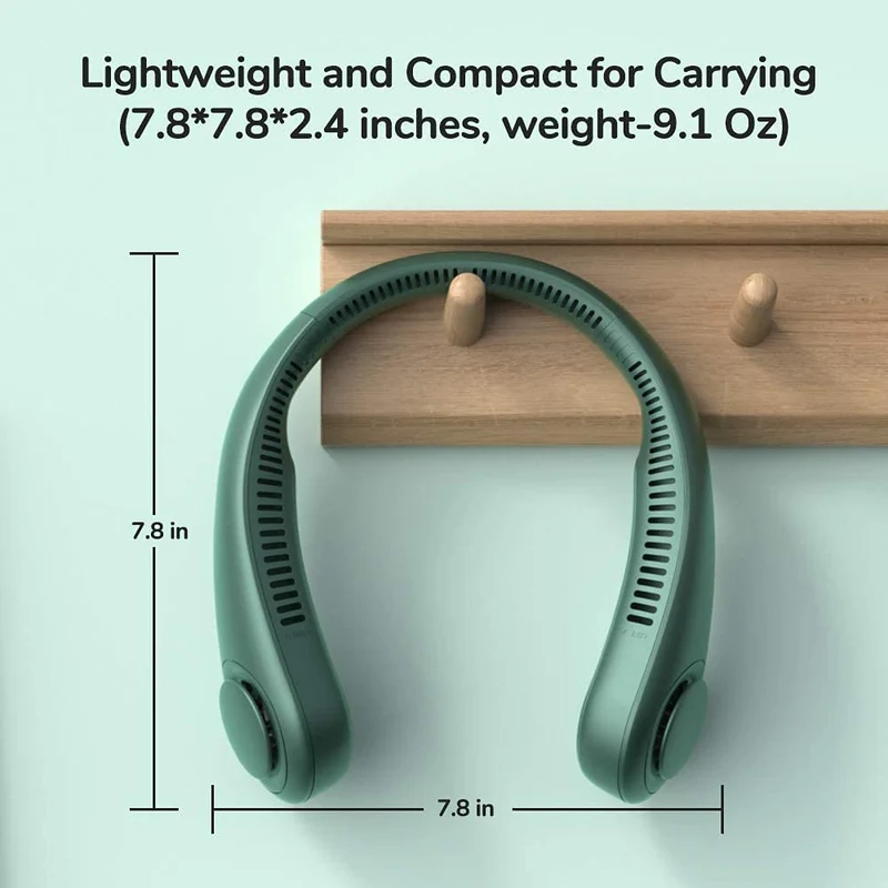 Stay cool and comfortable all day long with one of these wearable, portable neck fans