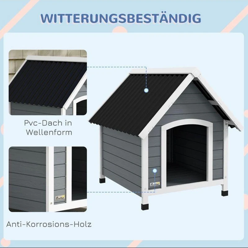 Hundehütte Holz Hütte Haustiere Hund Wetterfest