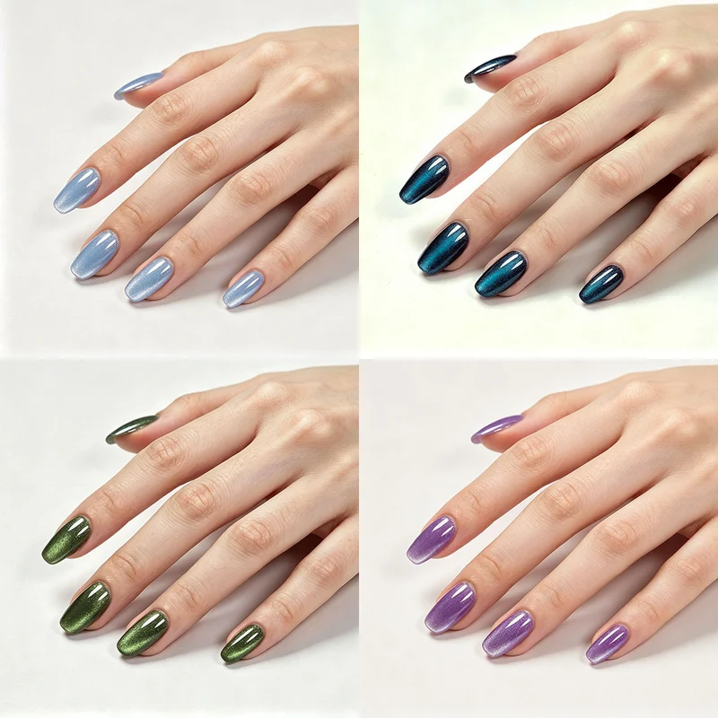 Glänzendes Acryl Press-On Nagel Set