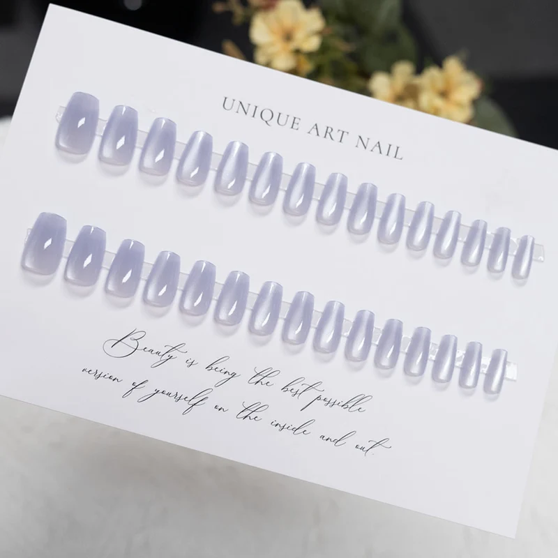 Glänzendes Acryl Press-On Nagel Set