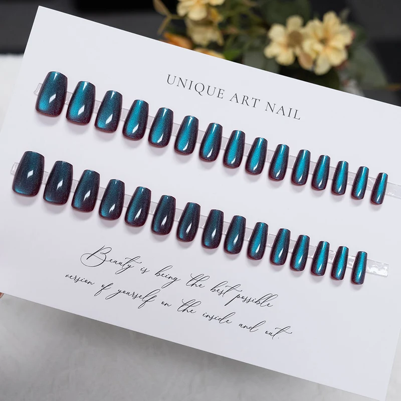Glänzendes Acryl Press-On Nagel Set