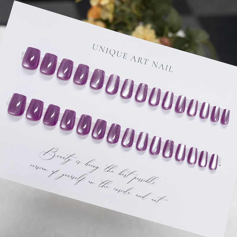 Glänzendes Acryl Press-On Nagel Set