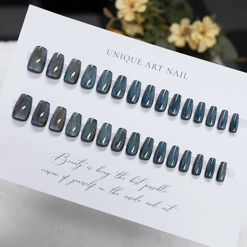 Glänzendes Acryl Press-On Nagel Set
