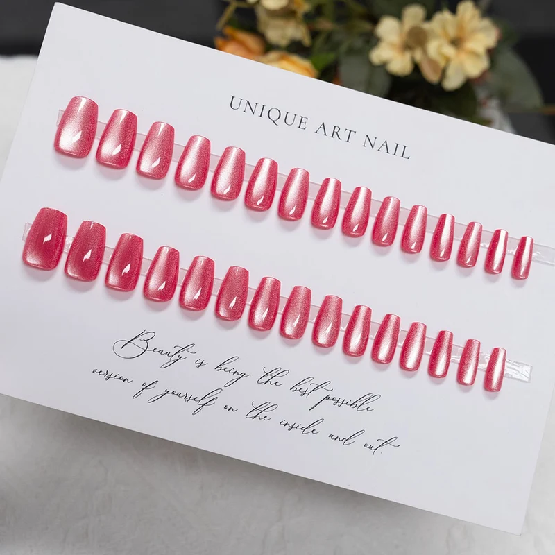 Glänzendes Acryl Press-On Nagel Set