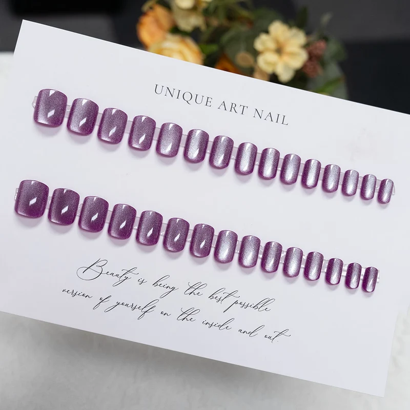 Glänzendes Acryl Press-On Nagel Set
