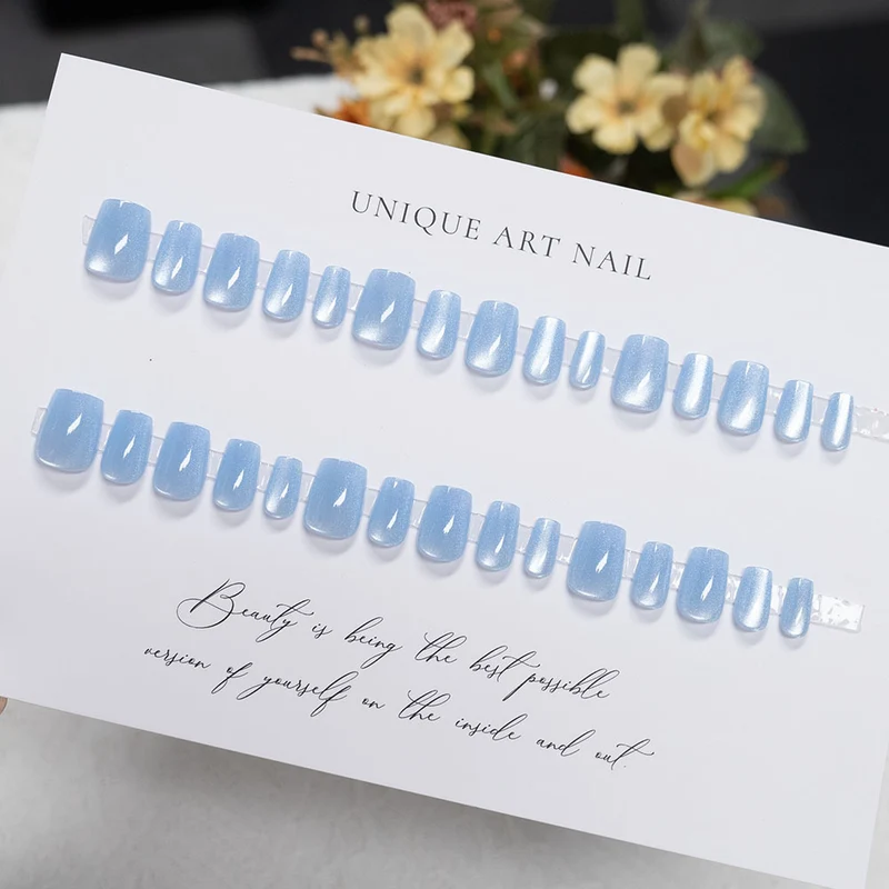 Glänzendes Acryl Press-On Nagel Set