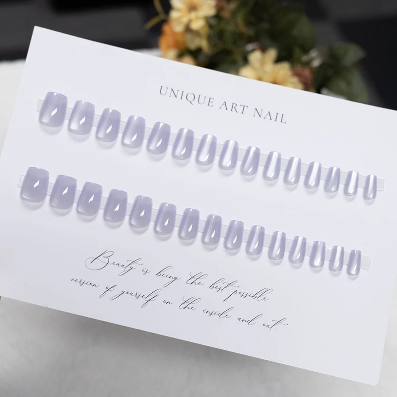 Glänzendes Acryl Press-On Nagel Set