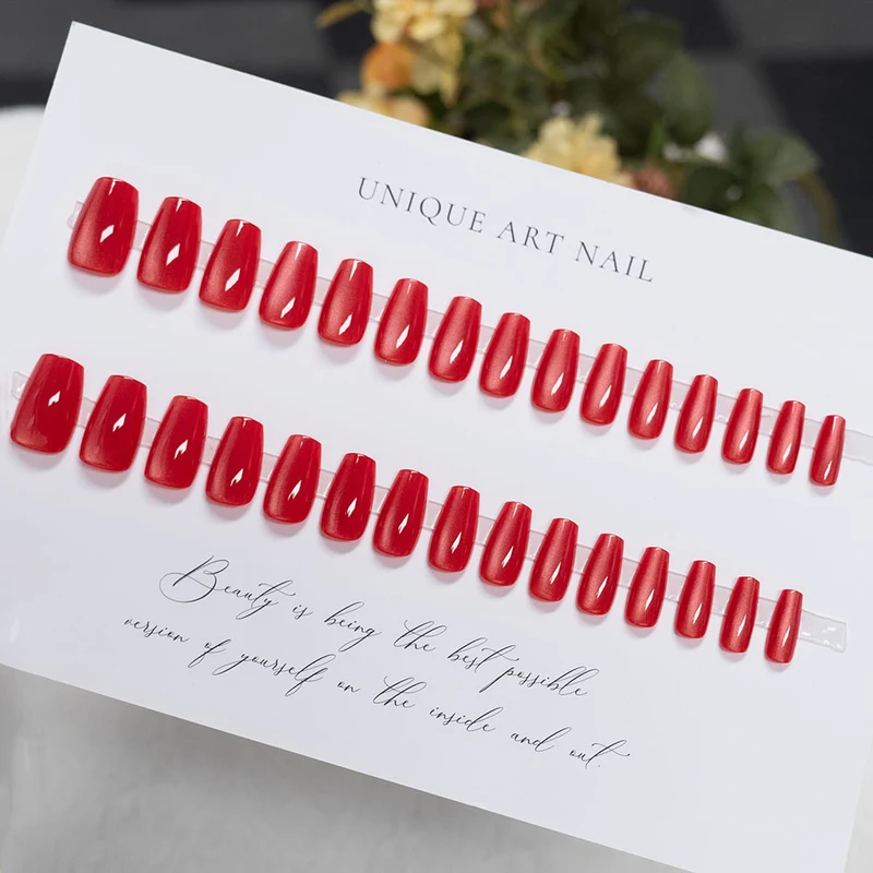 Glänzendes Acryl Press-On Nagel Set