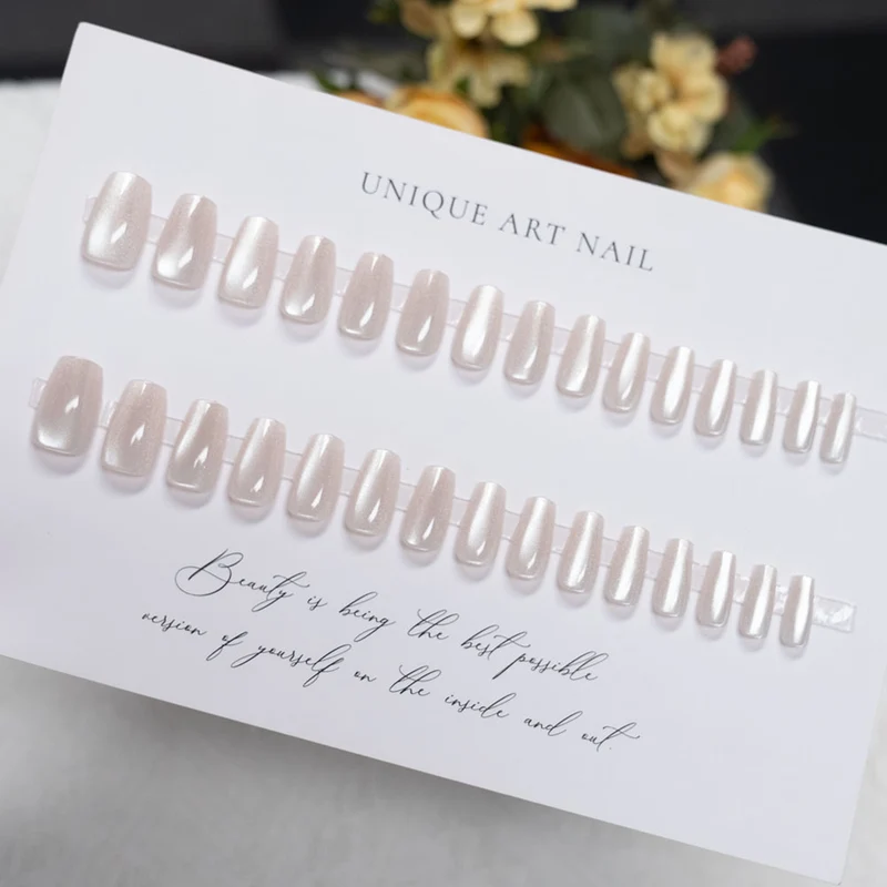 Glänzendes Acryl Press-On Nagel Set
