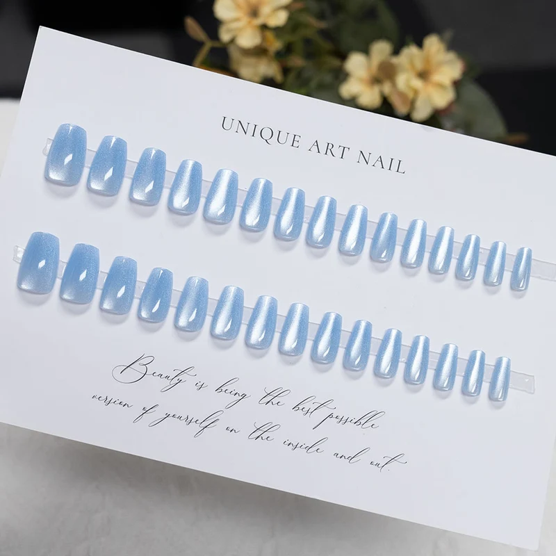 Glänzendes Acryl Press-On Nagel Set