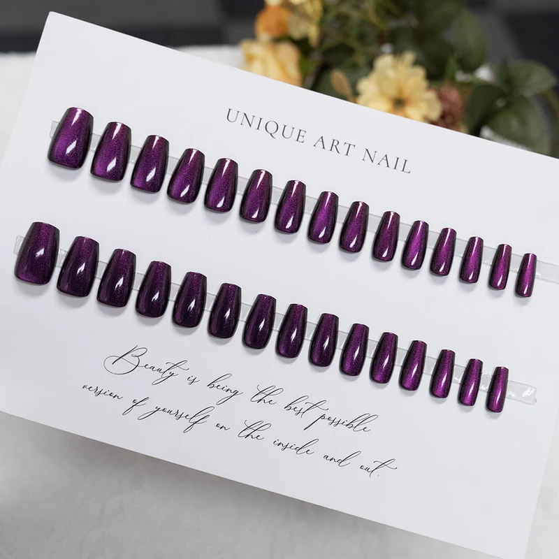 Glänzendes Acryl Press-On Nagel Set