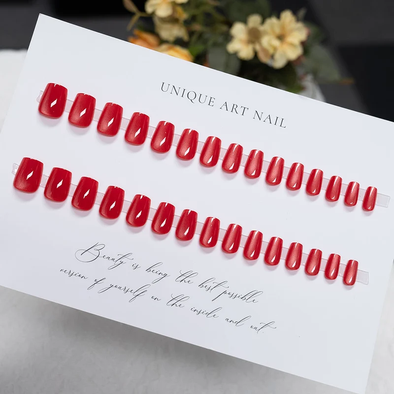 Glänzendes Acryl Press-On Nagel Set
