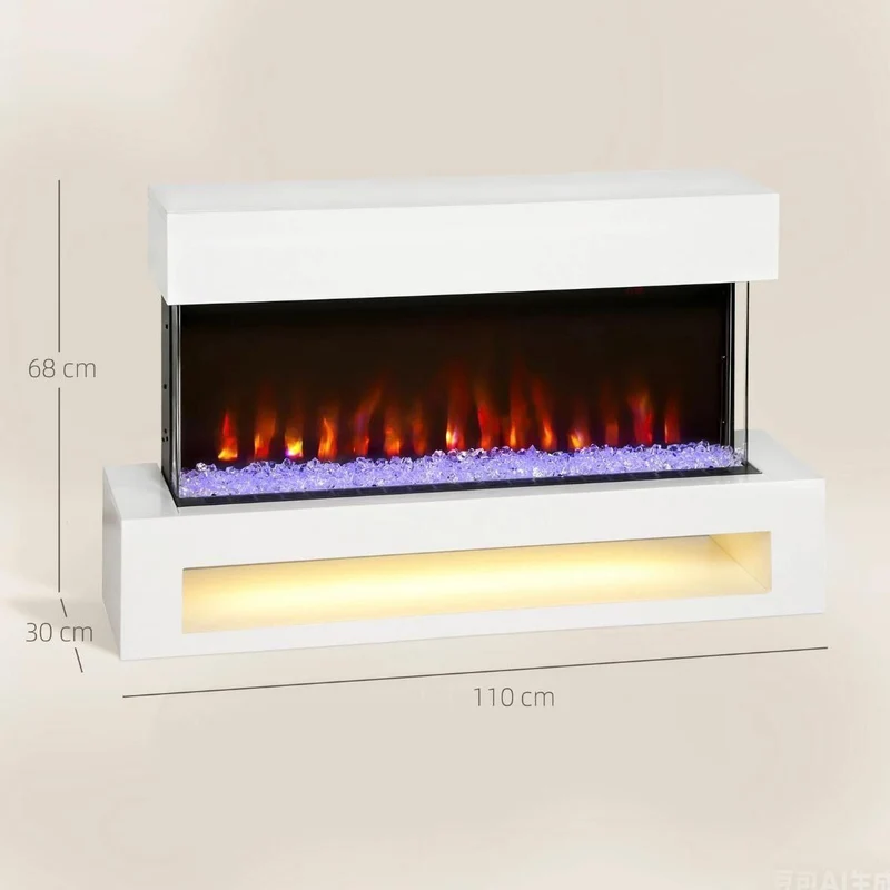 Elektrokamin 2000W LED