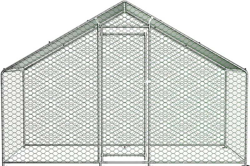 Freilaufgehege 3x1,5m Hühnerstall
