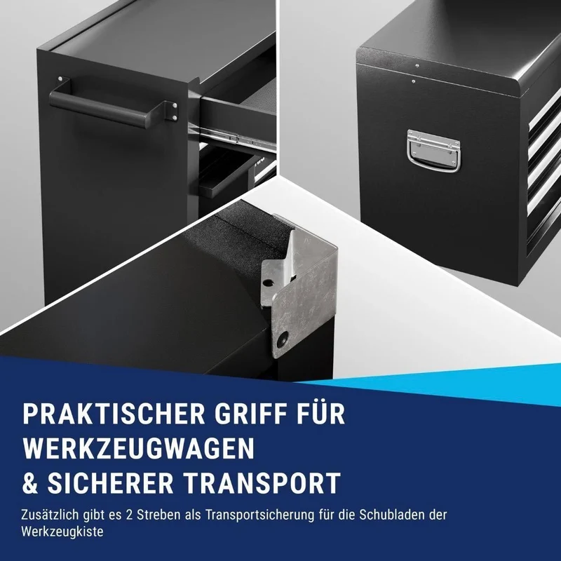 Werkstattwagen mit Werkzeugkiste Stahl