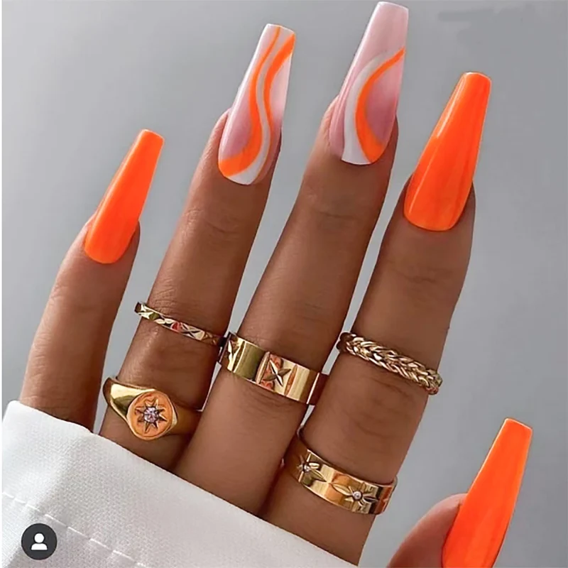 Modische Nagelkunst