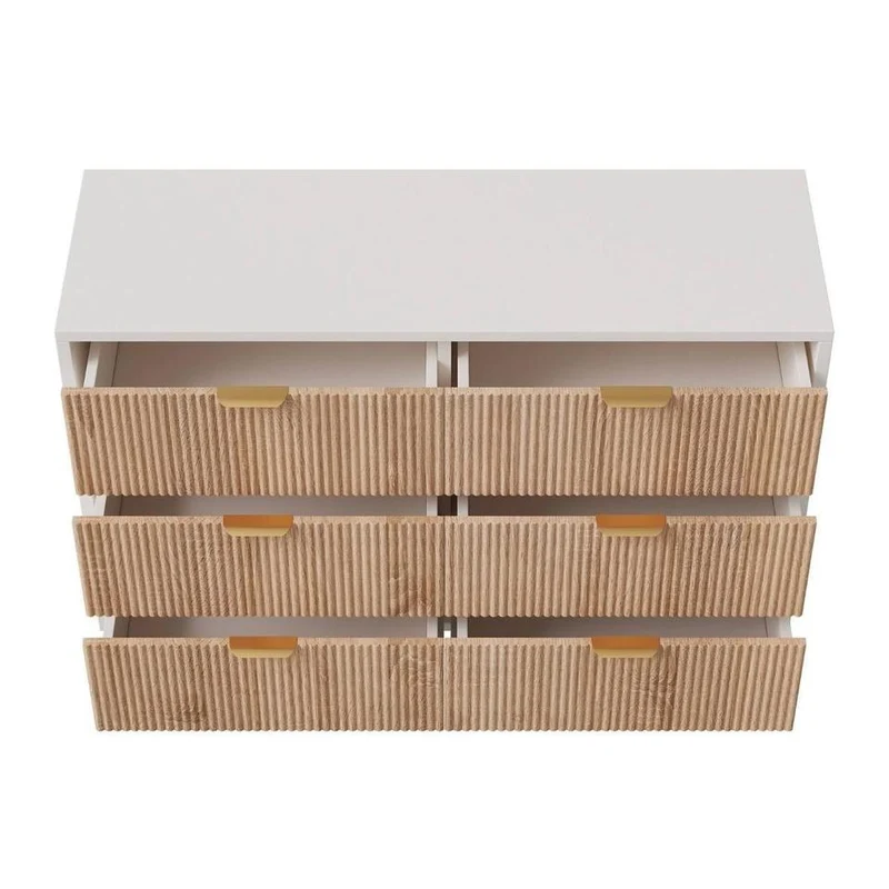 Kommode Schubladenkommode Schrank Holzoptik