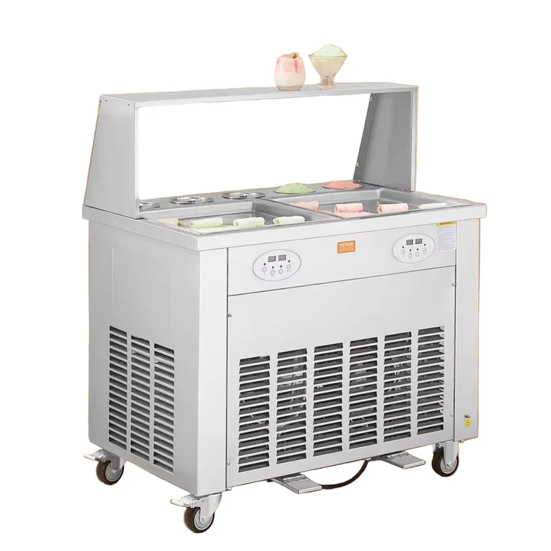 Eisrollenmaschine 2 Platten