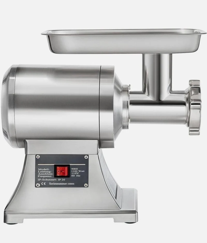 Fleischwolf elektrisch 850W Edelstahl