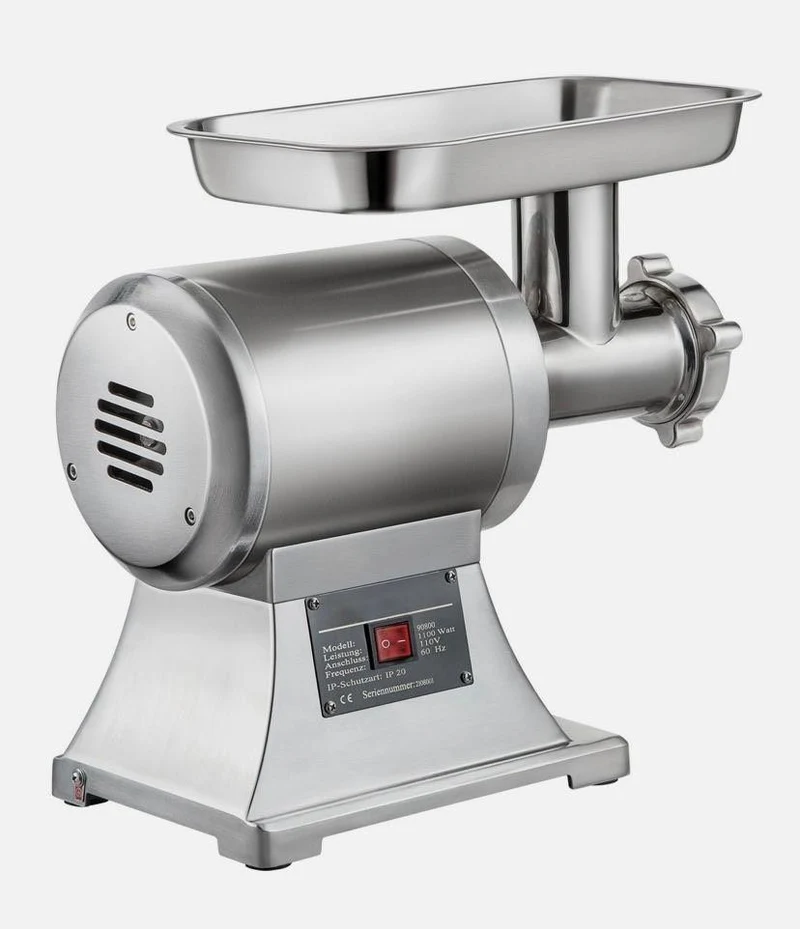 Fleischwolf elektrisch 850W Edelstahl
