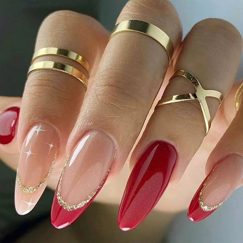 Elegante Stiletto Press-On Nägel