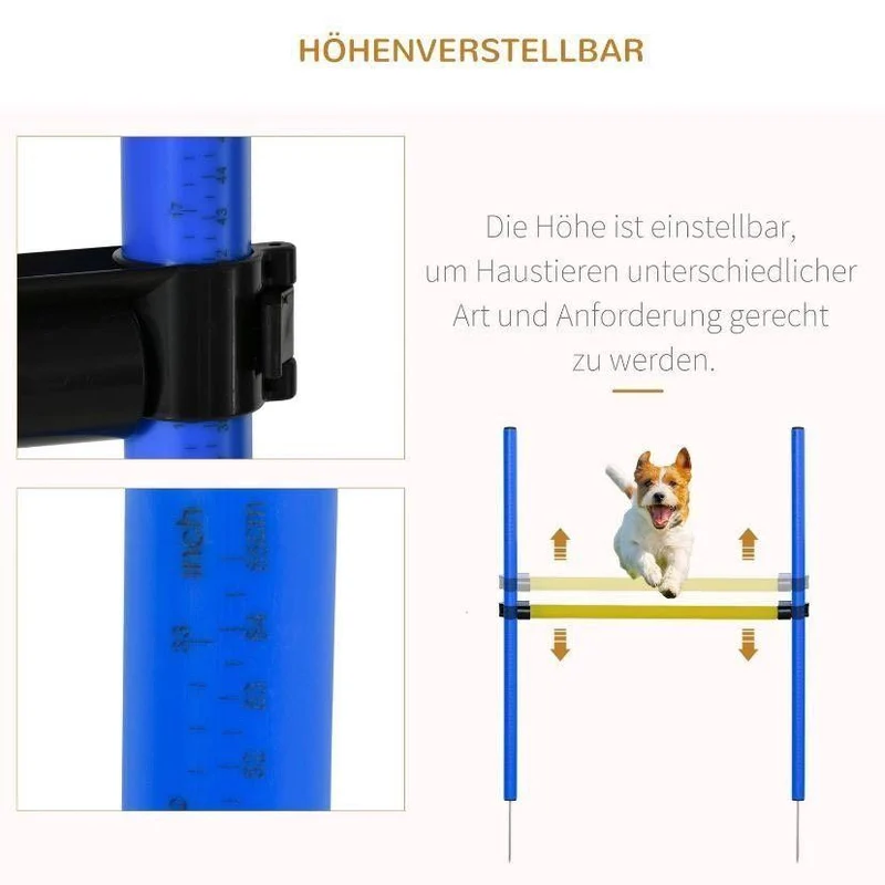 Hunde Set Tunnel Agilität Haustier Spielgeräte