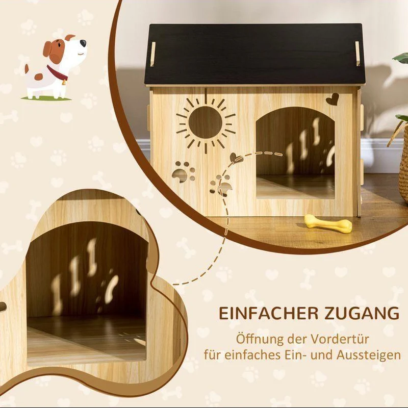 Hundehütte Indoor MDF Hütte Haustier