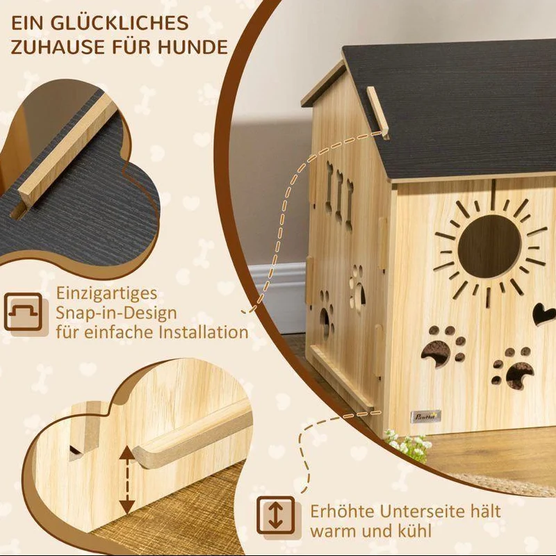 Hundehütte Indoor MDF Hütte Haustier