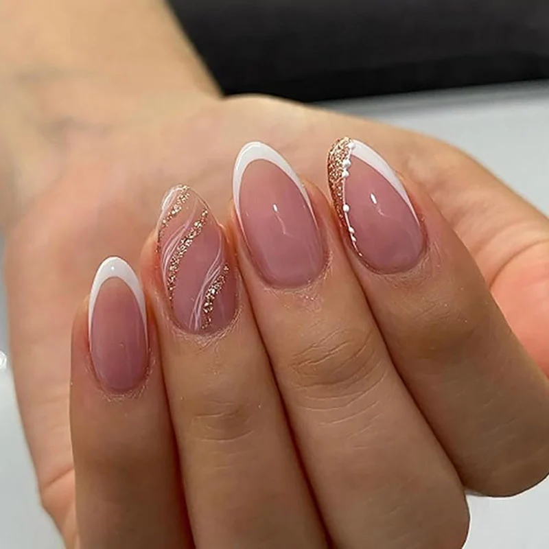 Elegante Stiletto Nagelkunst
