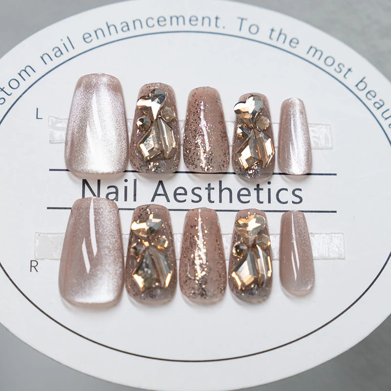 Glamouröse Nagelkunst Erweiterungen