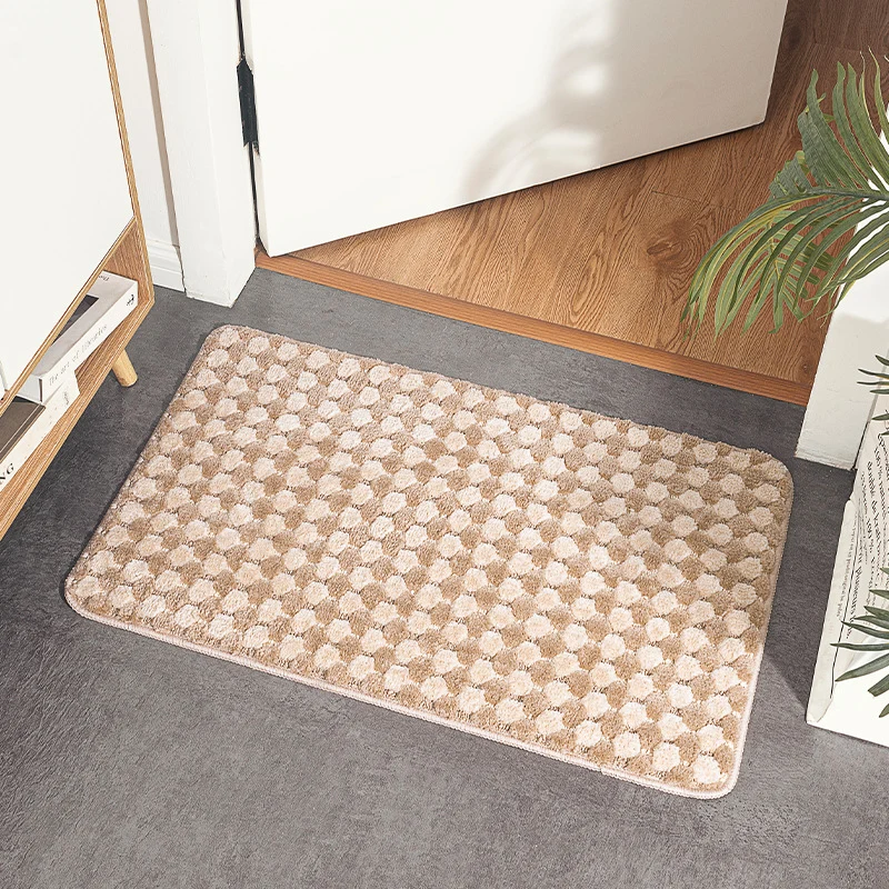 Plüsch dekorative Teppichmatte