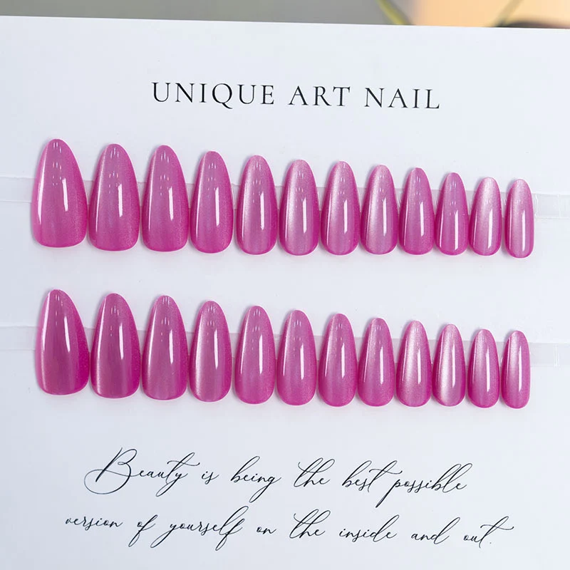 Glamouröse Lange Stiletto Press-On Nägel