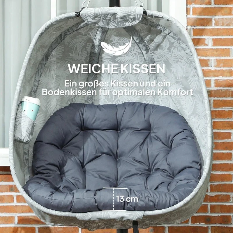 Hängesessel Ei mit Gestell