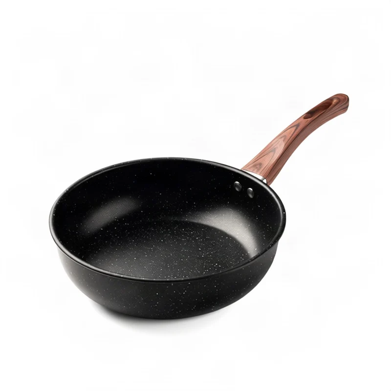 Gusseiserne Bratpfanne, flacher Boden
