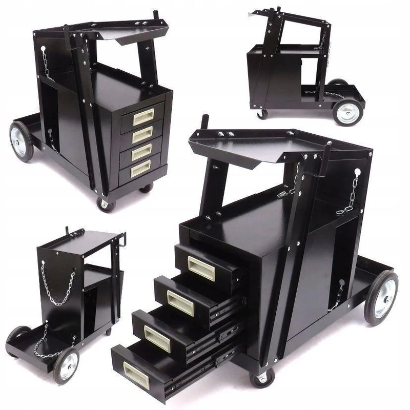 Werkzeugtrolley 4 Schubladen Schweißwagen