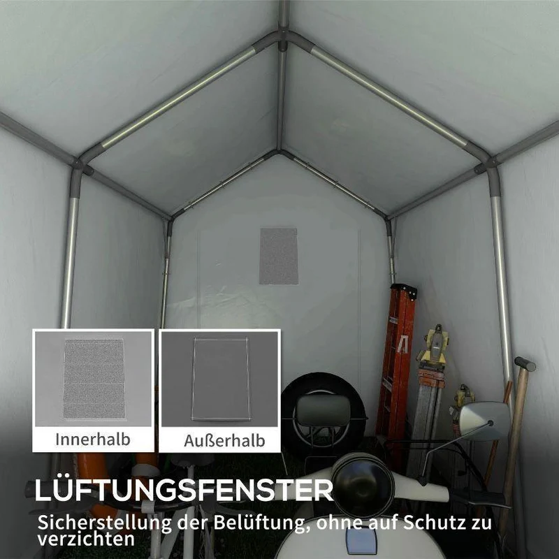 Lagerzelt Garage 3,6m wetterfest