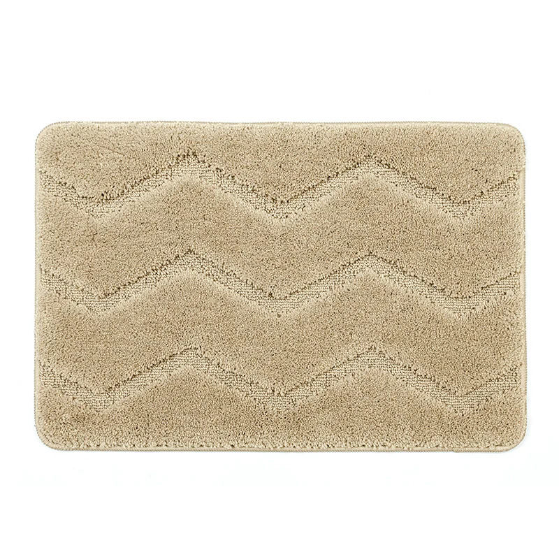 Chevron-Muster-Badmatte