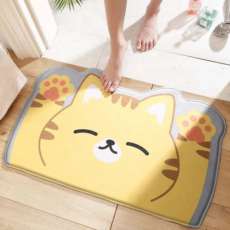 Verspieltes Tierdesign Badmatte