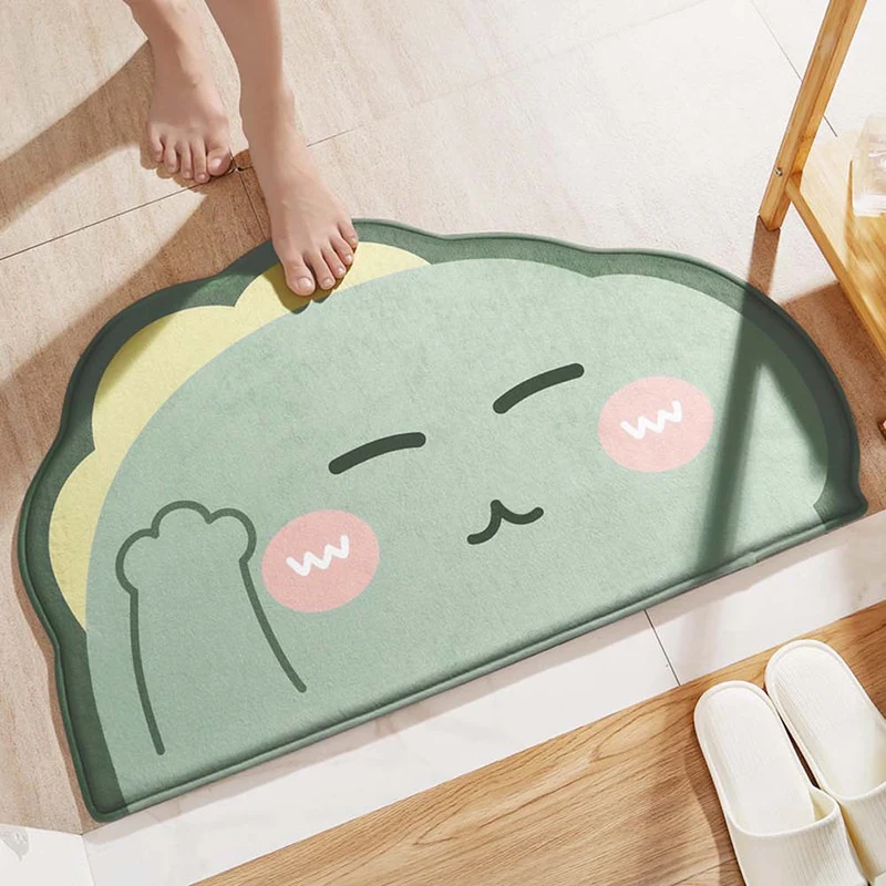Verspieltes Tierdesign Badmatte