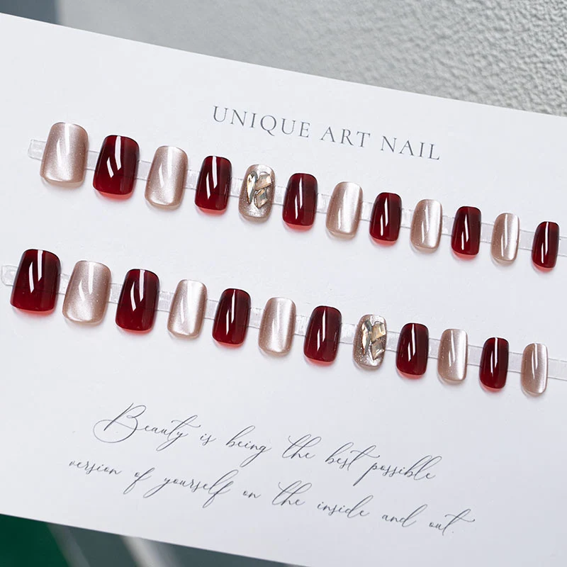 Elegantes Press-On-Nägel Set