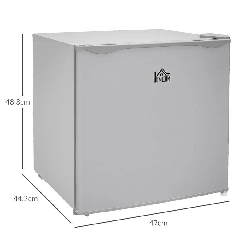 35L Tabletop Mini Freezer with Reversible Door, Adjustable Temperature & Wire Shelf, Grey