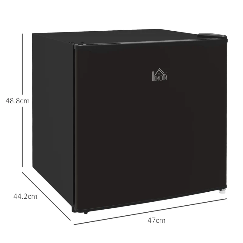35L Tabletop Mini Freezer with Reversible Door, Adjustable Temperature & Wire Shelf, Black