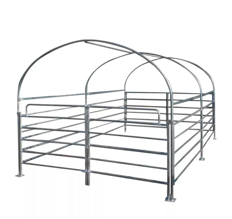 Mobiler Tierunterstand 2×3m Weidezelt Stall